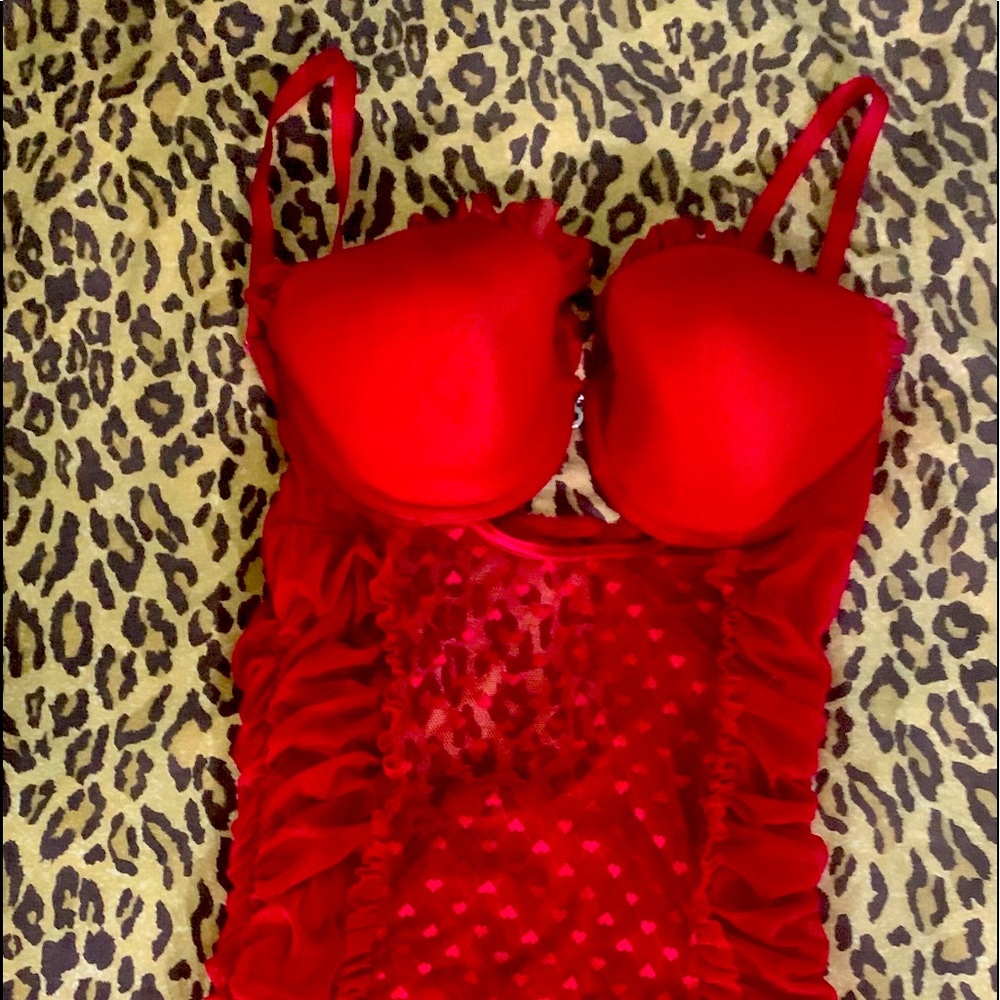 Red Hearts Corset